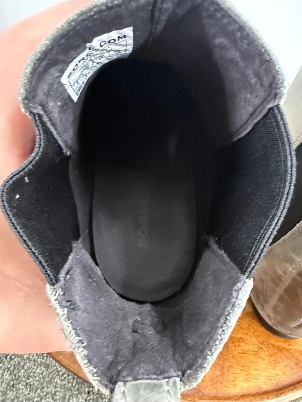 Sorel stylish gray
